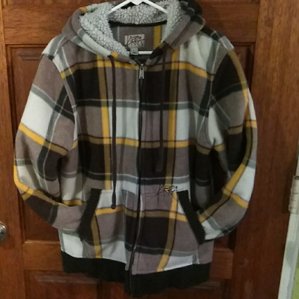Full zipper hoodie.